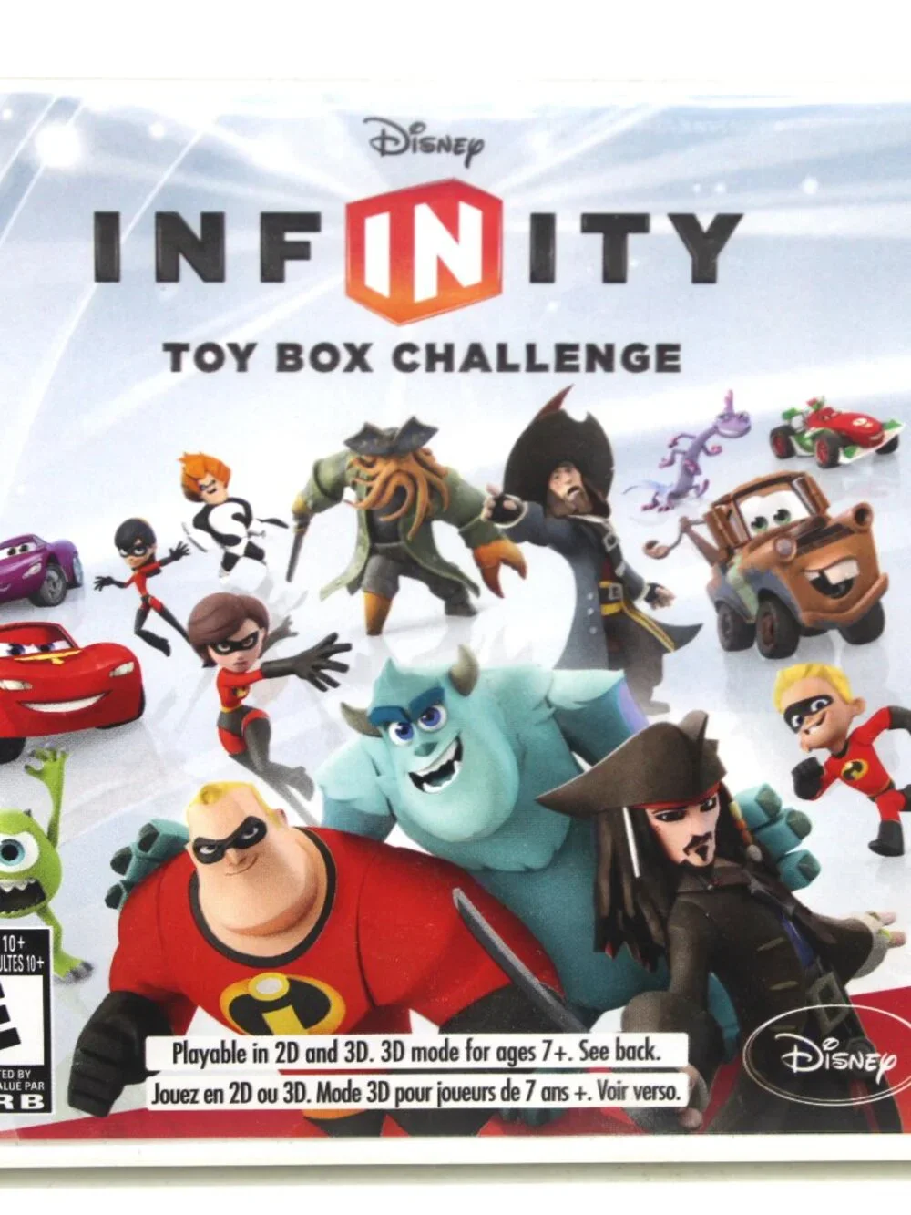 Disney INFINITY Toy Box Challenge (Game & Case Only) Nintendo 3DS Video Game